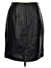 Valerie Stevens 100% Leather Black Leather Skirt Size 8 - photo 1