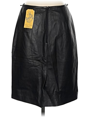 Valerie Stevens Leather Skirt (view 2)