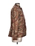 Coldwater Creek 100% Polyester Paisley Gold Blazer Size 10 - photo 4