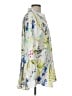 Autograph 100% Polyester Floral Ivory 3/4 Sleeve Blouse Size L - photo 4