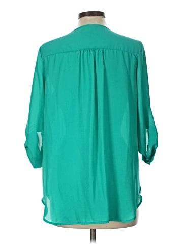 My Michelle 3/4 Sleeve Blouse (view 2)