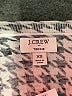 J.Crew Factory Store 100% Cotton Houndstooth Black Pullover Sweater Size XS - photo 7