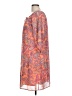 Cato 100% Polyester Paisley Orange Casual Dress Size L - photo 5