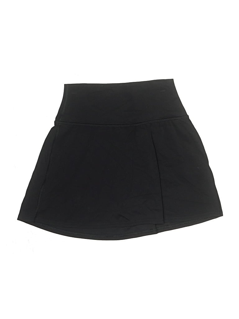 Pre-owned Lululemon Athletica Active Skort In Black