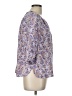J.Jill Purple 3/4 Sleeve Blouse Size Lg Petite - photo 4