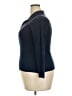 Old Navy Blue 3/4 Sleeve Top Size 18 - photo 5
