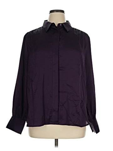Ann Taylor Long Sleeve Blouse (view 1)