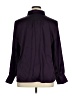 Ann Taylor 100% Polyester Purple Long Sleeve Blouse Size XL - photo 2