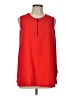 Vince Camuto Red Sleeveless Blouse Size L - photo 1