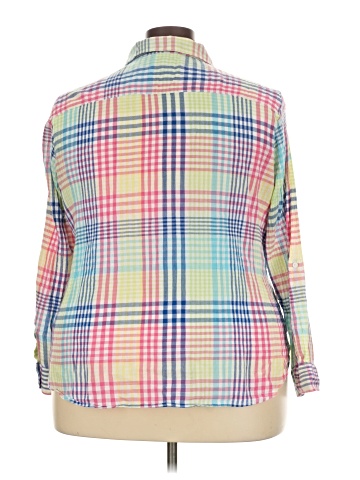 Talbots Outlet 3/4 Sleeve Button-Down Shirt (view 2)