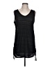 Apt. 9 Black Casual Dress Size L - photo 1