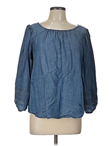 LC Lauren Conrad 3/4 Sleeve T-Shirt (view 1)