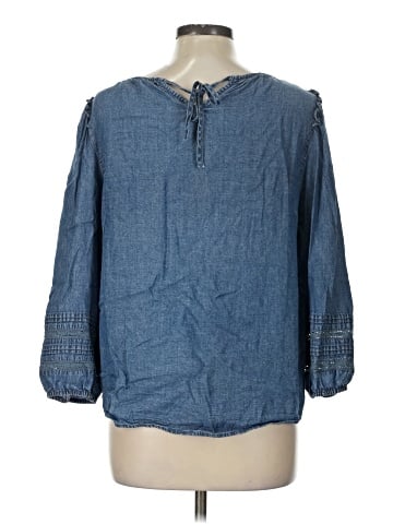LC Lauren Conrad 3/4 Sleeve T-Shirt (view 2)