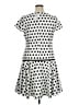 Alexia Admor Polka Dots White Casual Dress Size XL - photo 2