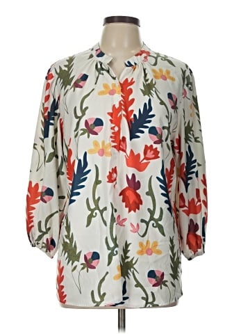 Unbranded 3/4 Sleeve Blouse (view 1)