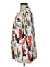 Unbranded Floral Ivory 3/4 Sleeve Blouse Size L - photo 5