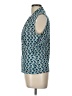 Tahari Blue Sleeveless Blouse Size L - photo 5