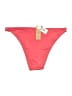 Etam 100% Polyester Solid Red Swimsuit Bottoms Size XL - photo 2