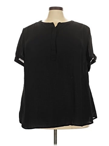 Evri Short Sleeve Blouse (view 1)