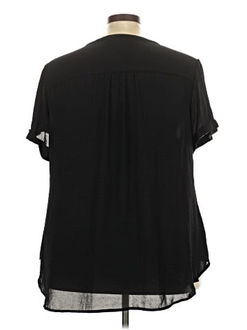 Evri Short Sleeve Blouse (view 2)