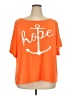 ChicMe Orange Short Sleeve T-Shirt Size 3XL - photo 1