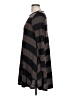 Bellamie Stripes Gray Casual Dress Size L - photo 5