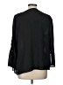 Zac & Rachel 100% Polyester Black 3/4 Sleeve Blouse Size L - photo 2
