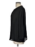 Zac & Rachel 100% Polyester Black 3/4 Sleeve Blouse Size L - photo 5