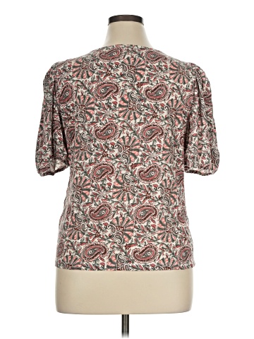 Ann Taylor LOFT Outlet Short Sleeve Blouse (view 2)
