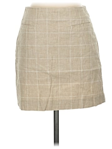 Madewell Welt-Pocket Mini Skirt in Windowpane Check (view 1)