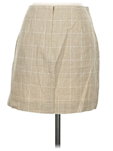 Madewell Welt-Pocket Mini Skirt in Windowpane Check (view 2)
