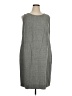 AKRIS Solid Gray Casual Dress Size 16 - photo 1