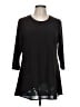 Sympli 100% Polyester Black 3/4 Sleeve Top Size 12 - photo 1