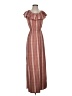 Derek Heart Stripes Brown Casual Dress Size S - photo 1