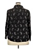 DR2 100% Rayon Paisley Black 3/4 Sleeve Blouse Size 2X - photo 2