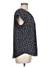 Monday Fun Black Short Sleeve Blouse Size L - photo 4