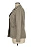 Classiques Entier 100% Cotton Gray Brown Blazer Size 14 - photo 5