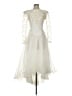 Alfred Angelo Ivory Cocktail Dress Size XXS (estimated) - photo 1