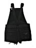 Express Black Overall Shorts Size 4 - photo 2
