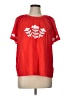 Banjanan Red Short Sleeve Top Size L - photo 1