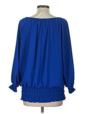 Peter Nygard Long Sleeve Blouse (view 2)