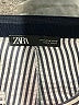 Zara Stripes Silver Casual Pants Size M - photo 7