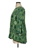 Westbound 100% Rayon Green 3/4 Sleeve Blouse Size 1X - photo 5