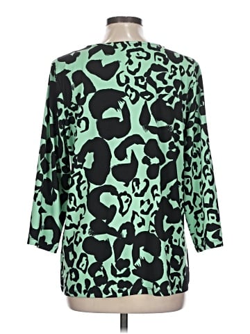 Susan Graver 3/4 Sleeve T-Shirt (view 2)