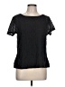 Jaclyn Smith Black Short Sleeve Top Size L - photo 1