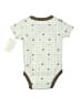 Petit Lem Print Green Teal Short Sleeve Onesie 3-6 MO / 6 MO - photo 2