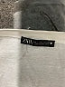 Zara White Short Sleeve T-Shirt Size L - photo 7
