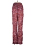 A.L.C. 100% Viscose Paisley Red Casual Pants Size 4 - photo 2