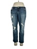 Torrid Hearts Blue Jeans Size 16 - photo 1