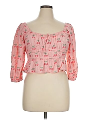 Arizona Jean Company 3/4 Sleeve Blouse (view 1)